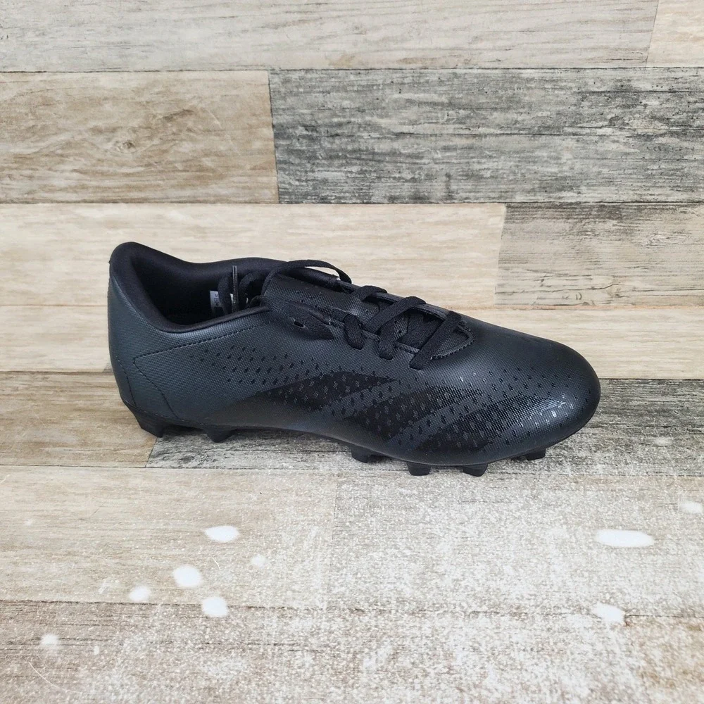 Adidas Predator Accuracy .4 Soccer Cleats Mens 8 / Womens 9 Black Lace Up